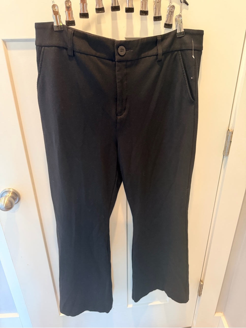 Cabi Black Stretch Bootcut Career Dress Pants Trousers Size 16